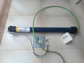 Motor Somfy Gemini 25/17 + Soporte