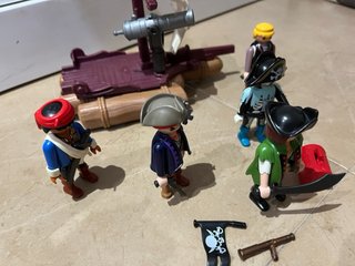 Lote Playmobil Piratas
