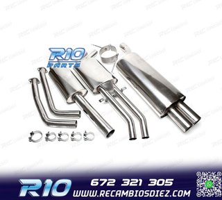 LÍNEA DE ESCAPE BMW E46 GASOLINA 98-06