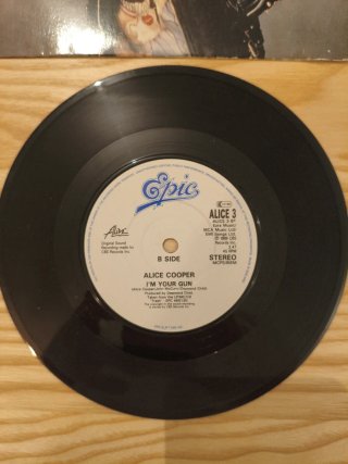 ALICE COOPER BED OF NAILS SINGLE VINILO COLOR