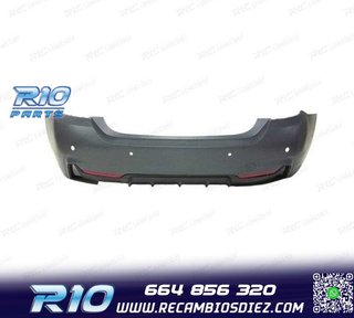 PARAGOLPES TRASERO BMW F36 LOOK M PERFORMANCE PDC