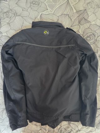 Chaqueta Moto 4C Talla L Negra