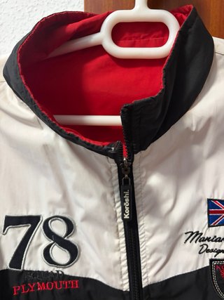 Chaqueta entretiempo reversible