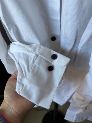 Camicia slim fit H&M uomo bianca