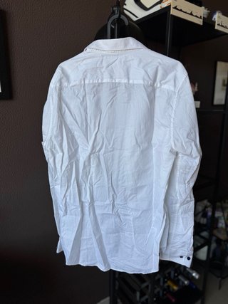 Camicia slim fit H&M uomo bianca