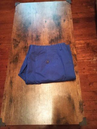 Pantalón corto chino Dustin azul talla 54