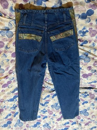 Jeans Denim Rectos/Boyfriend Azul
