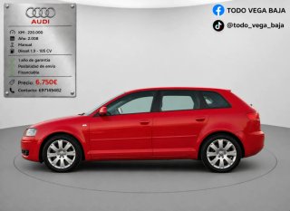 Audi A3 2008 MOTOR 1.9 ETERNO