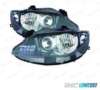 FAROS PARA SEAT IBIZA VI 09-12 FONDO NEGRO
