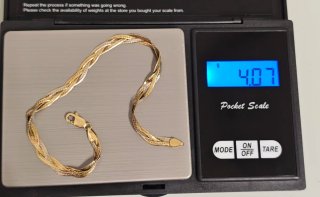 oro 18k a 110e el gramo