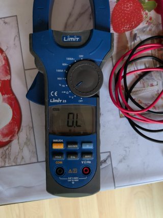 Pinza Amperimétrica Limit 23 1000A