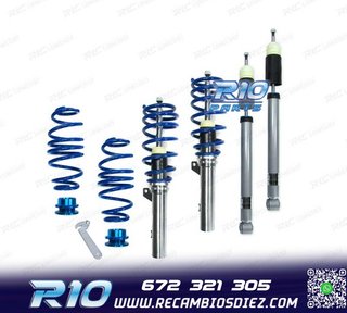 SUSPENSIÓN ROSCADA BLUE LINE VOLKSWAGEN VW GOLF 7