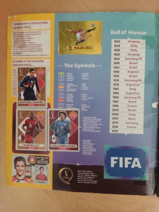 Álbum Panini FIFA World Cup Qatar 2022