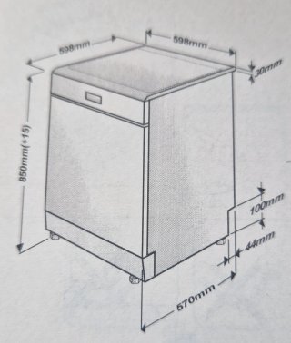 Lavavajillas Beko 60cm