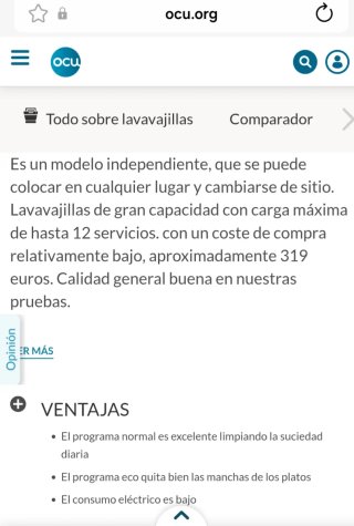 Lavavajillas Beko 60cm