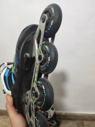Patines en línea Oxelo con protecciones