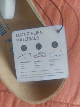 Zuecos Birkenstock Beige Talla 39