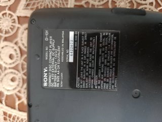Sony Discman D-131 Reproductor CD Portátil