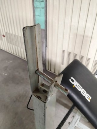 Banco de pesas reclinable
