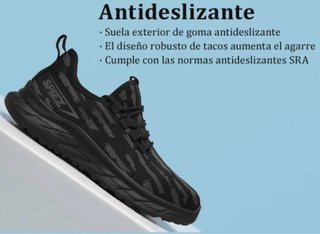 SPIEZ Zapatos Seguridad Antiestáticos Mujer
