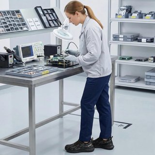 SPIEZ Zapatos Seguridad Antiestáticos Mujer