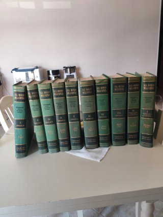Enciclopedia motta di scienze naturali 10 volumi