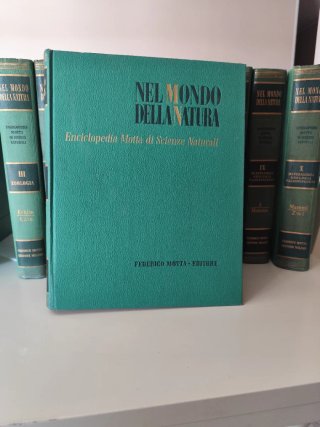 Enciclopedia motta di scienze naturali 10 volumi