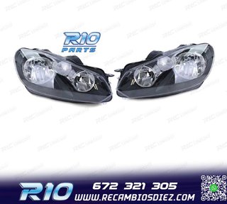 FAROS PARA VOLKSWAGEN VW GOLF VI 08-12