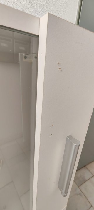 Mueble de salón blanco