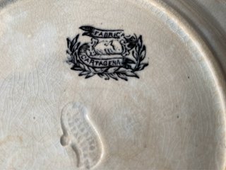 Set di piatti del XIX secolo da Cartagena