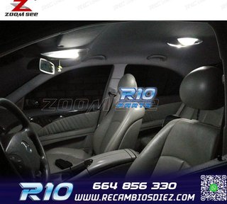 KIT 19 BOMBILLAS LED INTERIOR PARA MERCEDES CLASE ML W164 ML