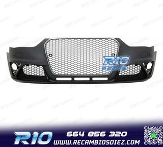 PARAGOLPES DELANTERO AUDI A4 B8 11-15 PDC SRA LOOK RS + PARR