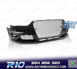 PARAGOLPES DELANTERO AUDI A4 B8 11-15 PDC SRA LOOK RS + PARR