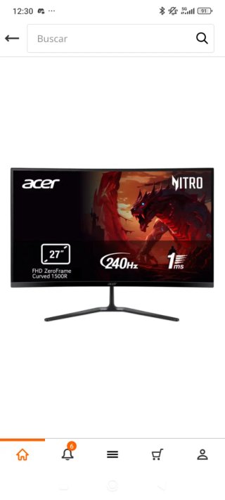 Monitor Acer Nitro ED270X2 27 LED VA FullH