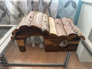 Casita para conejo, cobaya o hurón