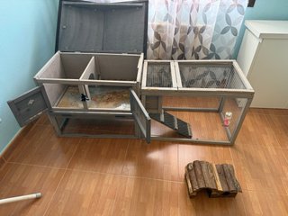 Casita para conejo, cobaya o hurón