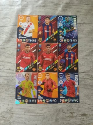 Cartas de fútbol Panini