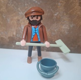 Playmobil custom barrendero victoriano