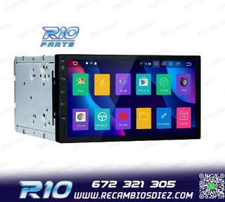 RADIO GPS ANDROID 14 2DIN 7" MULTIMEDIA GPS HD 3 USB SD
