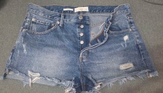 Pantalón corto vaquero Mango Mom