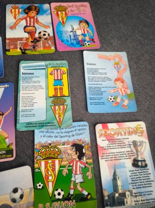 Lote calendarios bolsillo Sporting Gijón