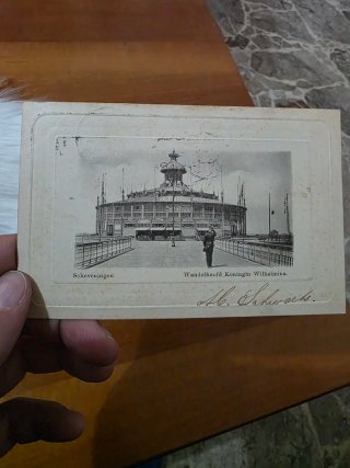 Cartolina Scheveningen Rotonde Amsterdam