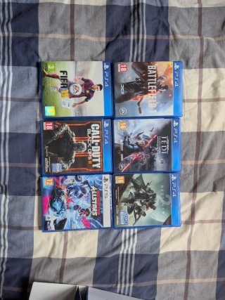Juegos PS4 y PS5: FIFA 15, Battlefield 1, Jedi