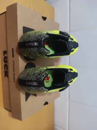Zapatillas ciclismo carretera Luck Genius talla 43