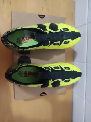 Zapatillas ciclismo carretera Luck Genius talla 43