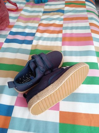 Zapatos de verano azul marino talla 33