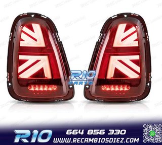 PILOTOS LED MINI COOPER R56 R57 07-13 ROJO