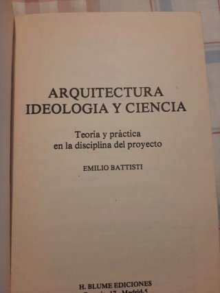 Vendo libro de Arquitectura