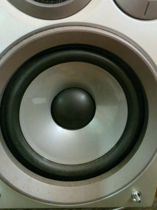 Pareja Altavoces AIWA 6 Ohm 100W Madera