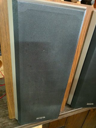Pareja Altavoces AIWA 6 Ohm 100W Madera